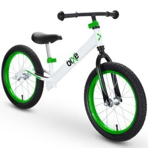 Bixe Laufrad ab 5 Jahren – Laufrad für große Kinder im Alter von 5 bis 9 Jahren – Fahrrad ohne Pedale mit Luftreifen – Jungen, Mädchen – 16-Zoll-Rad