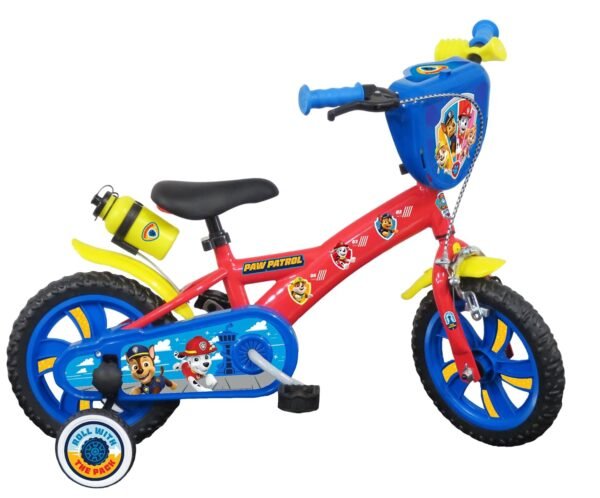 Boys 12 Inch Paw Patrol Bicycle with 1 Brake, Red, 12 Inch
