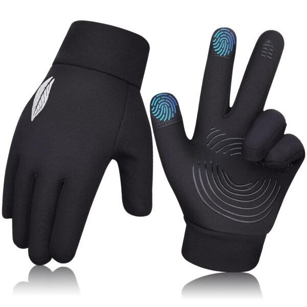 Children's Winter Gloves Cycling Gloves Touchscreen - Thick Waterproof Windproof Non-Slip Sports Outdoor Gloves Warm Fleece Running Gloves Boys Girls Gifts