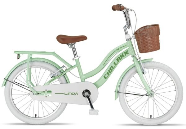 Chillaxx Linda 20 Zoll Kinderfahrrad Mint Grün robust und stylisch für Schulkinder