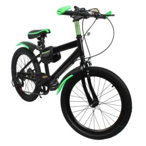 CHIMHOON Children's Bicycle 20 Inch Mountain Bike for Children 7 Speed Bicycle for Boys and Girls Double Disc Brake City Bicycle Made of Carbon Steel Suitable for Children from...