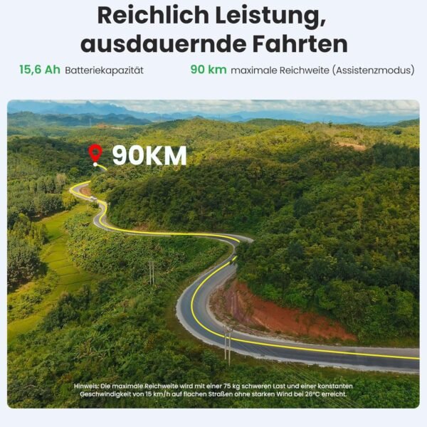 Entdecke das Touroll B1 City E-Bike mit 90 km Reichweite und 250W Motorspaß