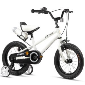 Fantacy 12 14 16 18 20 Zoll Kinderfahrrad für 2-14 Jahre alt mit Scheinwerfer & Kickstand für Geburtstagsgeschenk, mehrere Farben