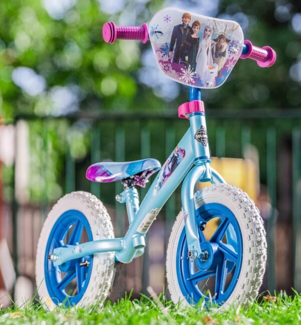 Huffy Disney Eiskönigin 2 Laufrad 12 Zoll perfektes Gleichgewichtstraining für Kinder