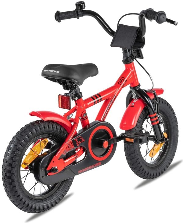 Kinderfahrrad 12 Zoll mit Stützrädern und Rücktrittbremse perfekt für Kinder ab 3 Jahren