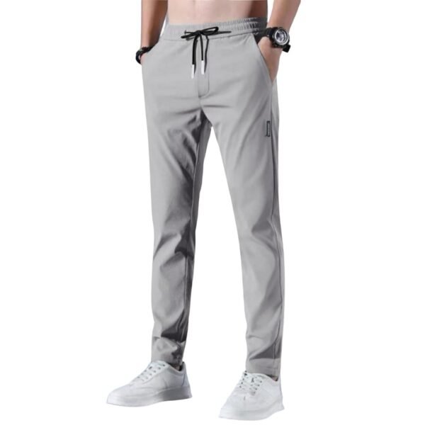 Leichte atmungsaktive Freizeithose Herren mit Tunnelzug ideal für Sport und Alltag
