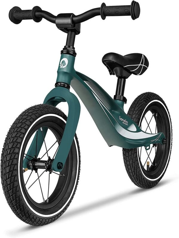 Lionelo Bart Air Balance Wheel, up to 30 kg Magnesium Frame, 30.5 cm Wheels, Steering Wheel and Saddle, Adjustable in Height, Steering Wheel Lock, Footrest, Handle, Ultralight,...