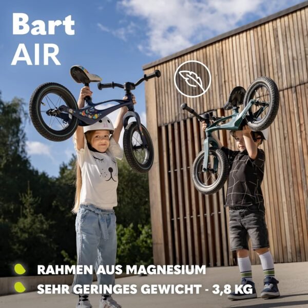 Lionelo Bart Air Kinderlaufrad Magnesiumrahmen 12 Zoll Höhenverstellbar Ultraleicht