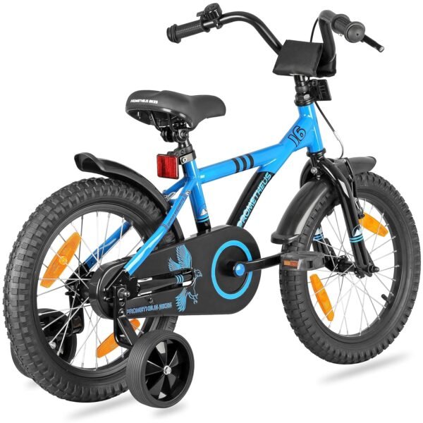 PROMETHEUS BICYCLES Kinderfahrrad 16 Zoll leicht sicher und ideal für Kinder ab 5 Jahren