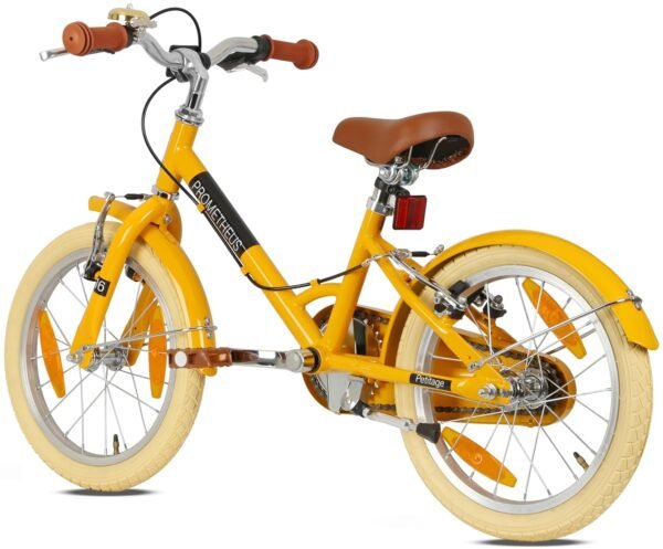 PROMETHEUS BICYCLES Retro Kinderfahrrad 18 Zoll Sicher, leicht und stylisch für Abenteurer ab 6 Jahren