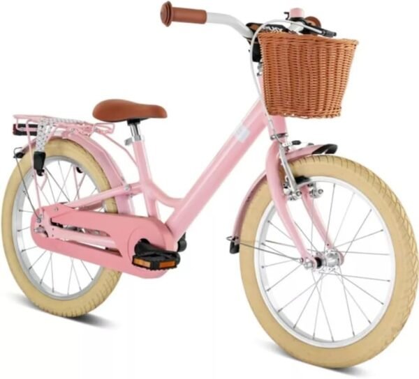 PUKY Youke 18 Inch Classic Aluminium Children's Bicycle Retro Pink