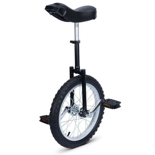 tonchean Unicycle 16 Inch Unicycle Balance Training Height Adjustable Unicycle for Children Beginners and Professionals Unisex